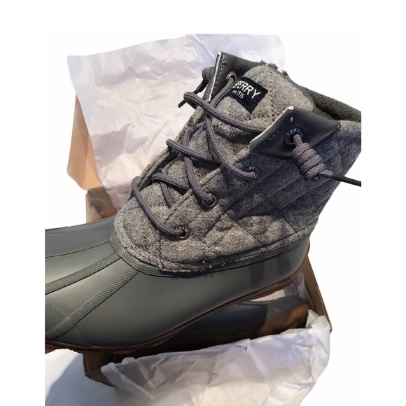 Sperry Gray Winter & Rain Boots - Picture 7 of 7